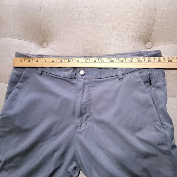 Lululemon Commission Pant Classic *Qwick Chino 34" Horn Gray Men’s  M5414S - Picture 12 of 15